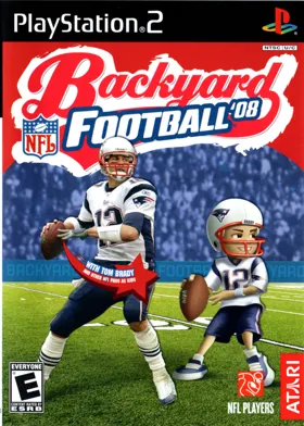 Backyard Football '08 box cover front